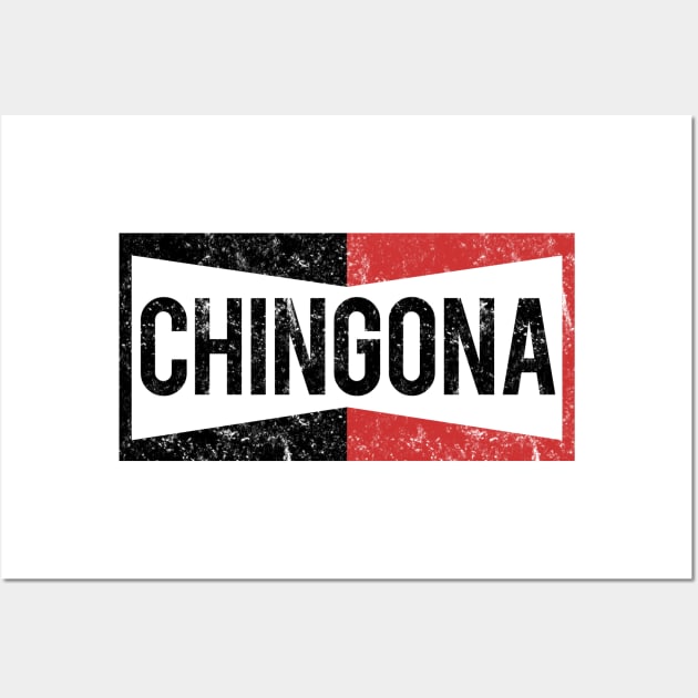 Funny Chingona Once Upon A Time In Hollywood Champion Parody Wall Art by Styleuniversal